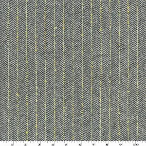 1 YD PC-Black/White/Multi Herringbone Jacketing Fabric