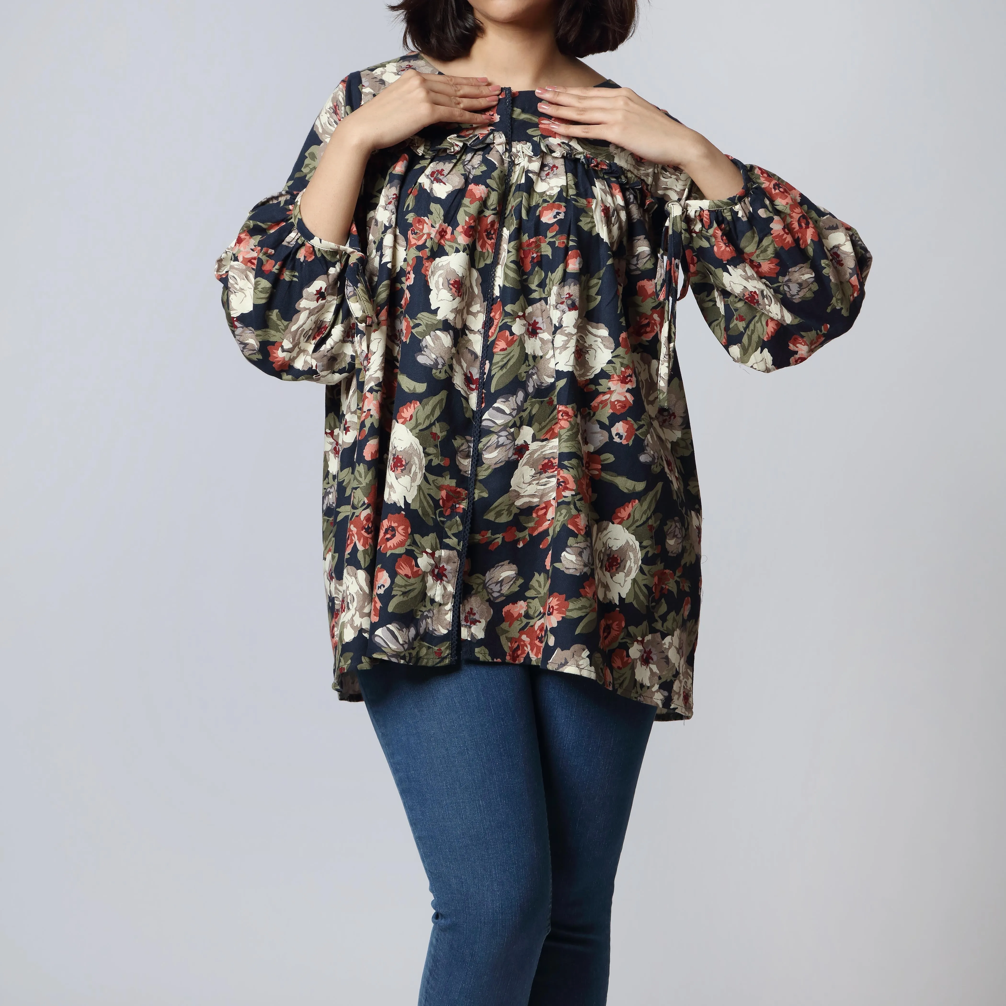 1PC- Flannel Printed  Shirt  PW2339