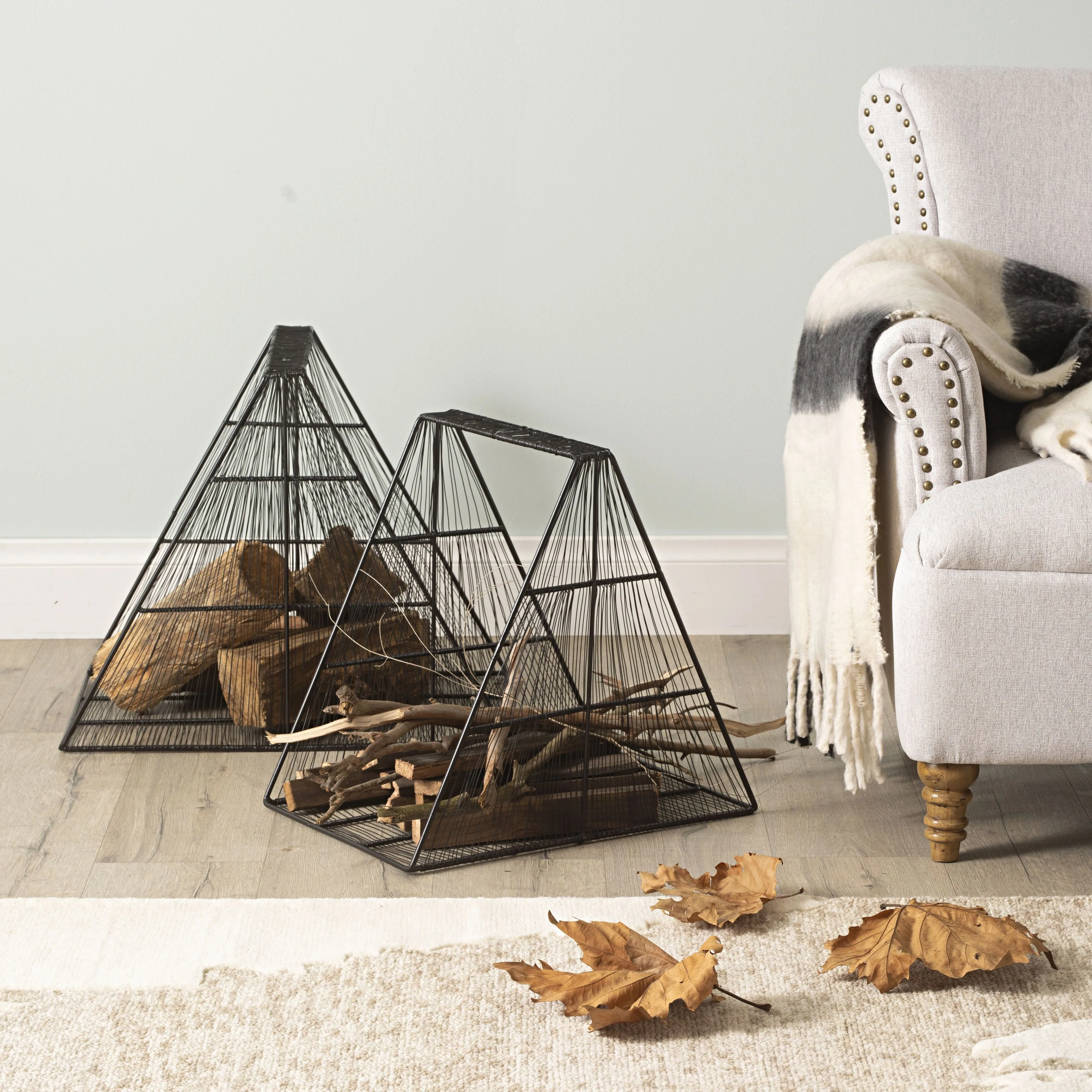 Allora Wood Storage Small 48cm