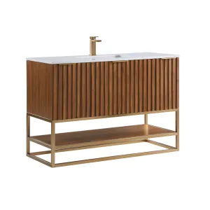 Bemma Terra 48 In. W X 22 In. D X 34 In. H Bath Vanity With Top