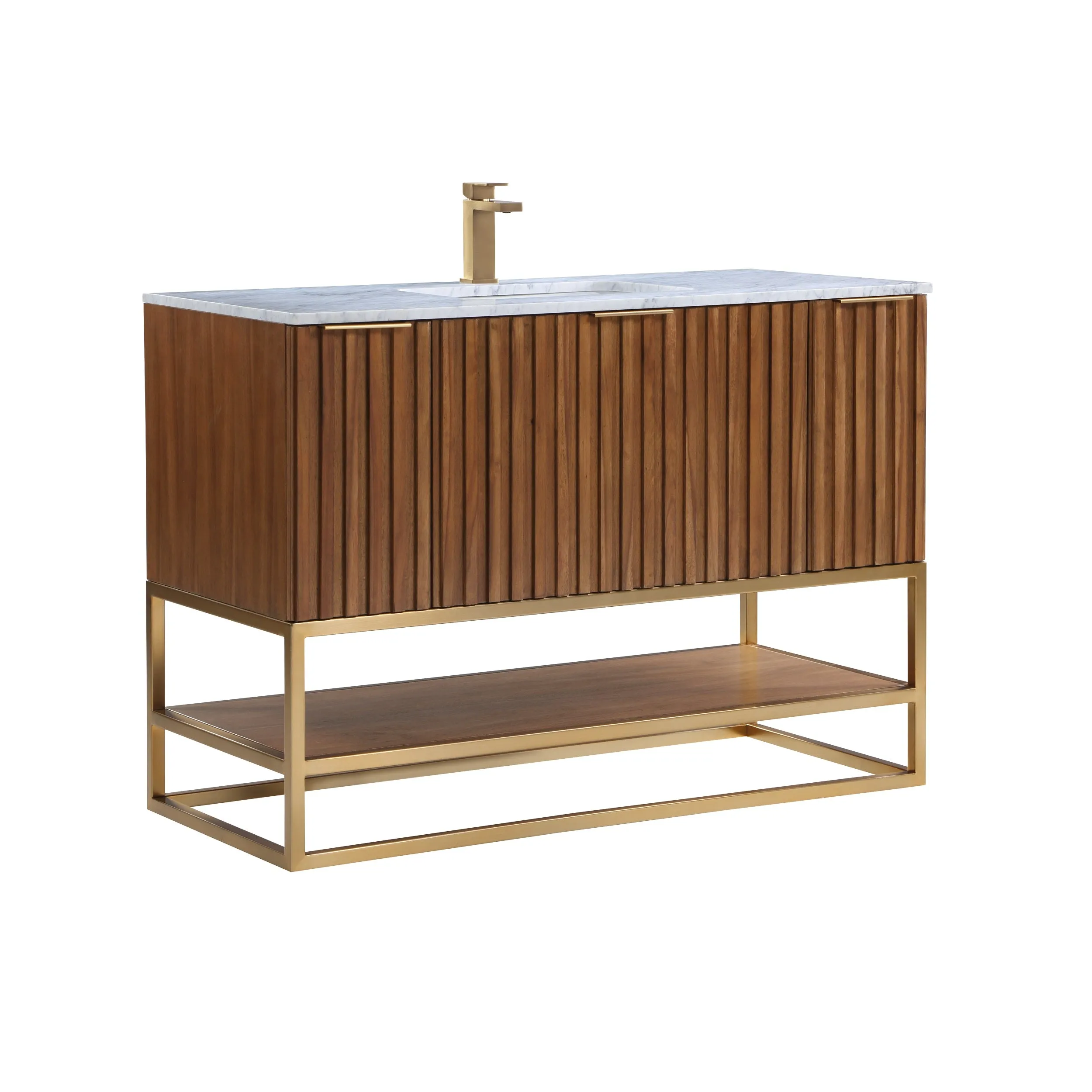 Bemma Terra 48 In. W X 22 In. D X 34 In. H Bath Vanity With Top