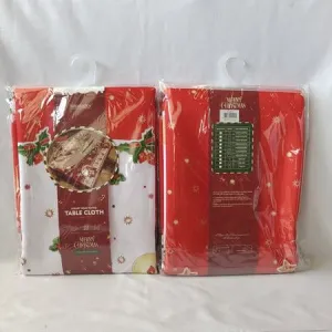 Christmas Tablecloth 140x220cm Mixed Styles