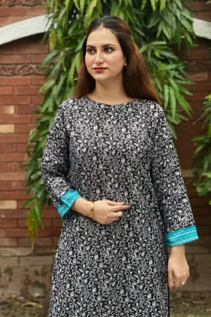Damask - Embroidered Winter Pret Collecion - 2 PC - Klara