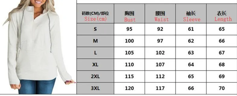 Drawstring Zipper Pocket Stand Collar Women Sweatshirt