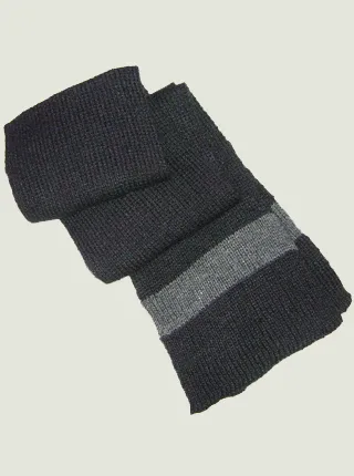 Gray Tones Alpaca Scarf
