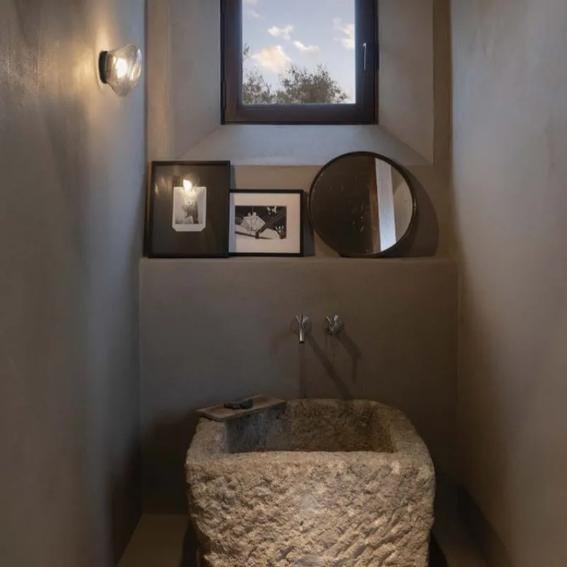 Italian Organic Glass Wall Light