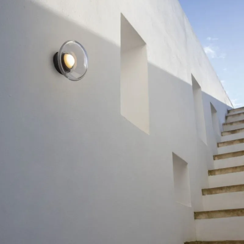 Italian Organic Glass Wall Light