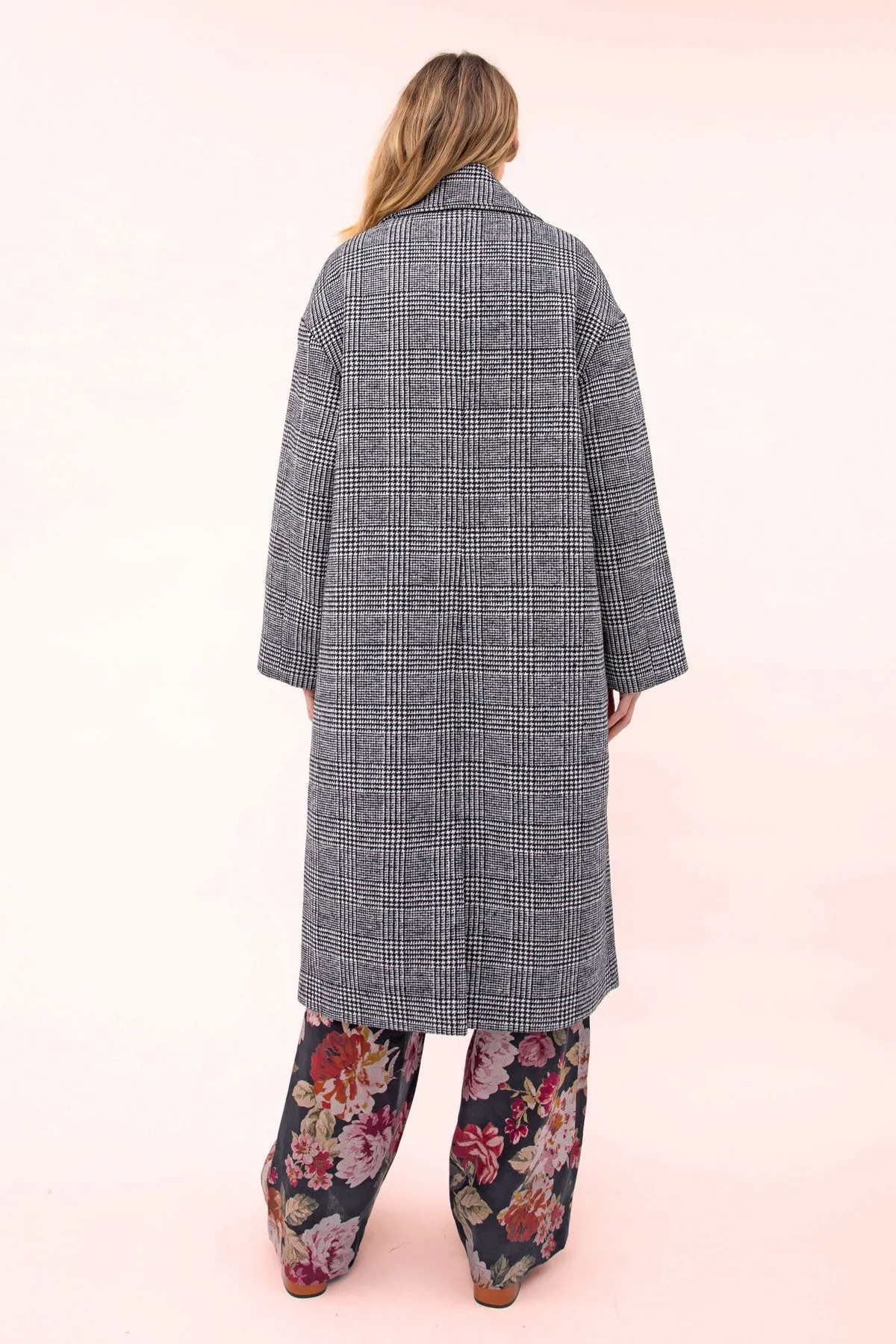 Julia Check Coat