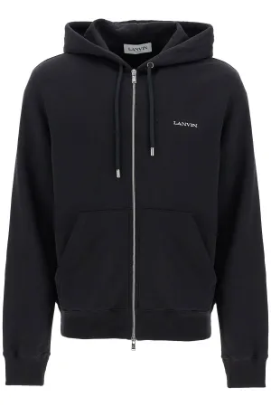 LANVIN hooded sweatshirt with zipper