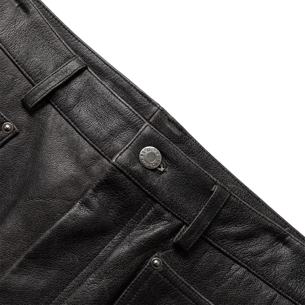 LEATHER CARPENTER PANTS