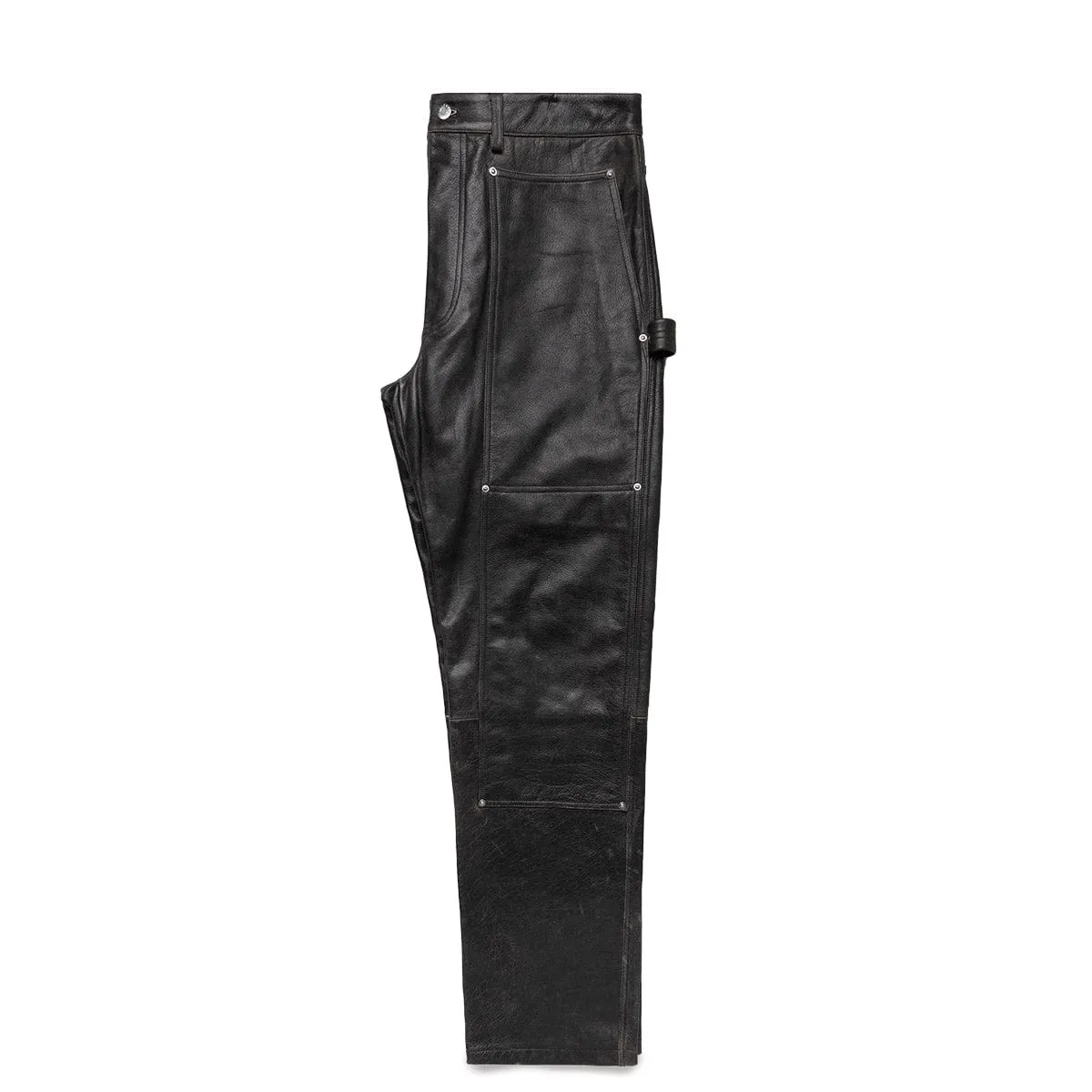 LEATHER CARPENTER PANTS