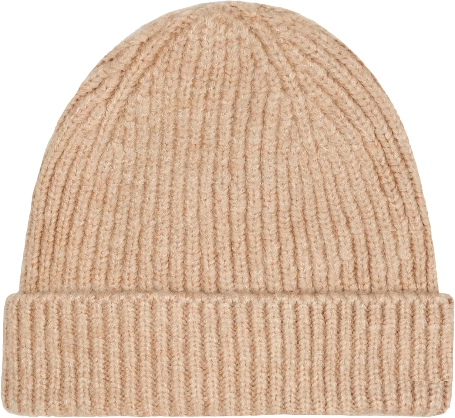 Lilax Rib Knit Women and Men's Beanie, Soft and Warm Cuff Winter Beanie Hat