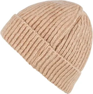 Lilax Rib Knit Women and Men's Beanie, Soft and Warm Cuff Winter Beanie Hat