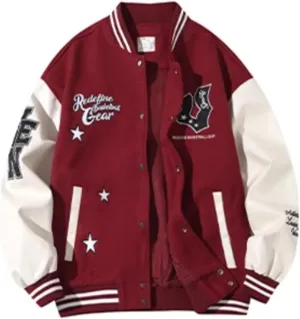 Men's Varsity Jacket Baseball Jacket Vintage Sweatshirt Casual Streetwear Embroidery Coats Women