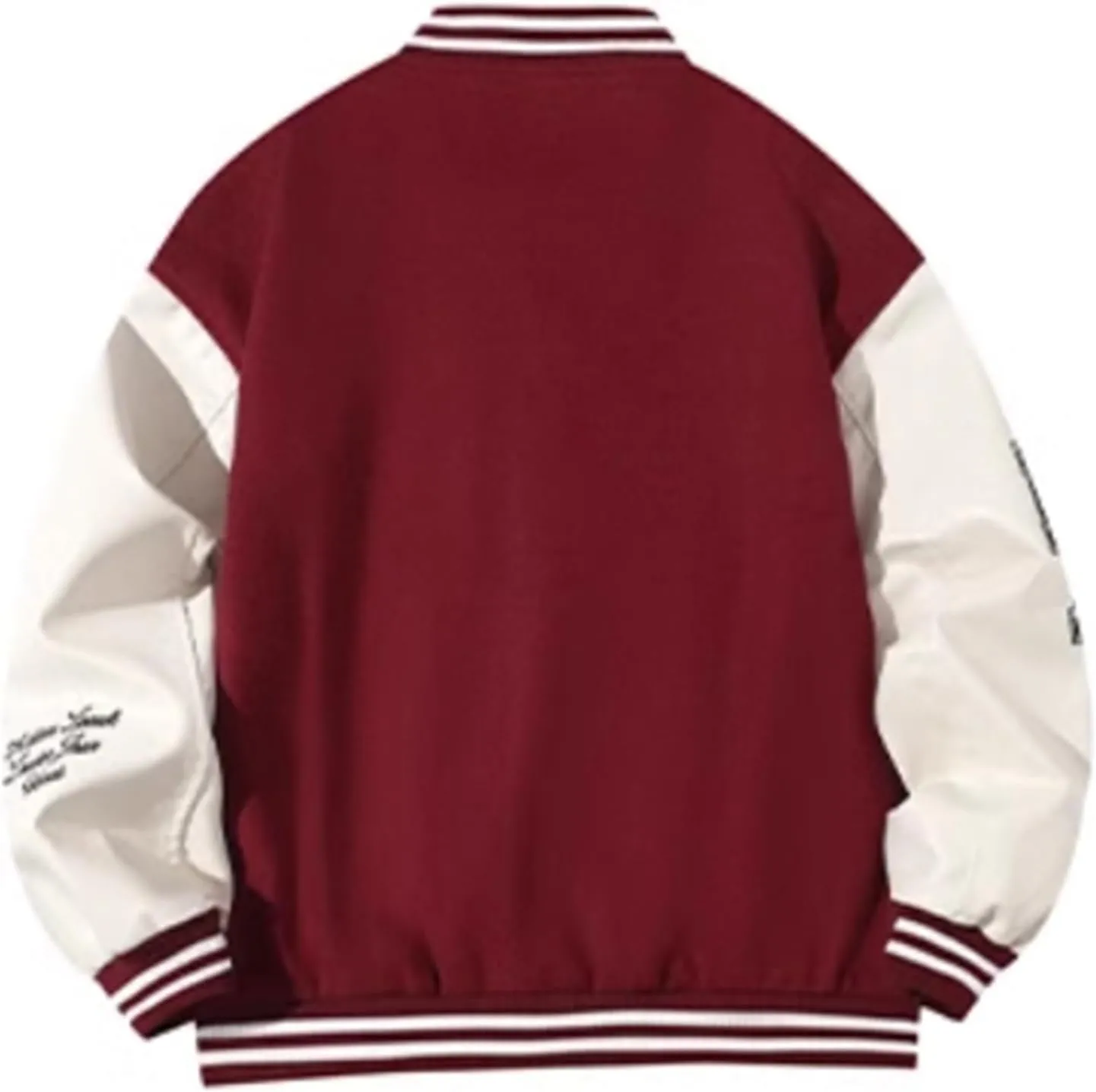 Men's Varsity Jacket Baseball Jacket Vintage Sweatshirt Casual Streetwear Embroidery Coats Women