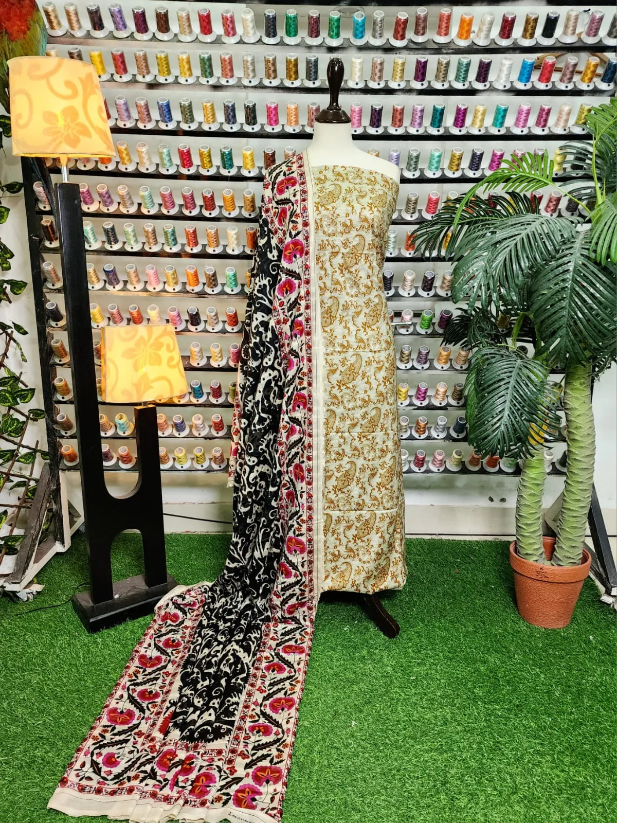 Mix Brand Printed Linen SD 2pc