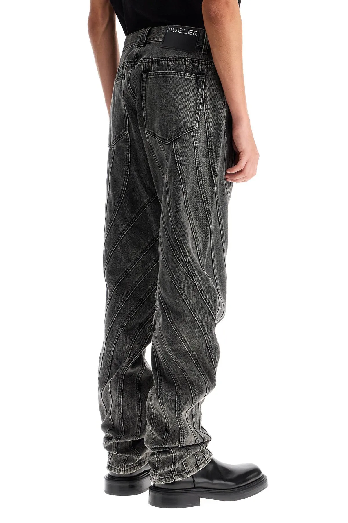 MUGLER spiral baggy