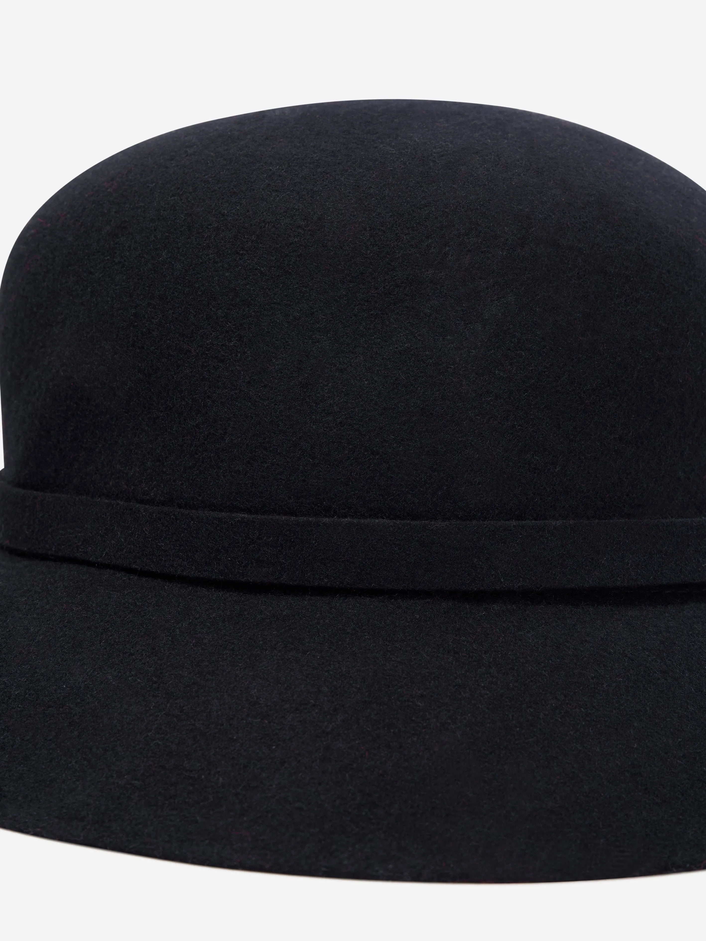 Patachou Girls Wool Bow Hat in Navy