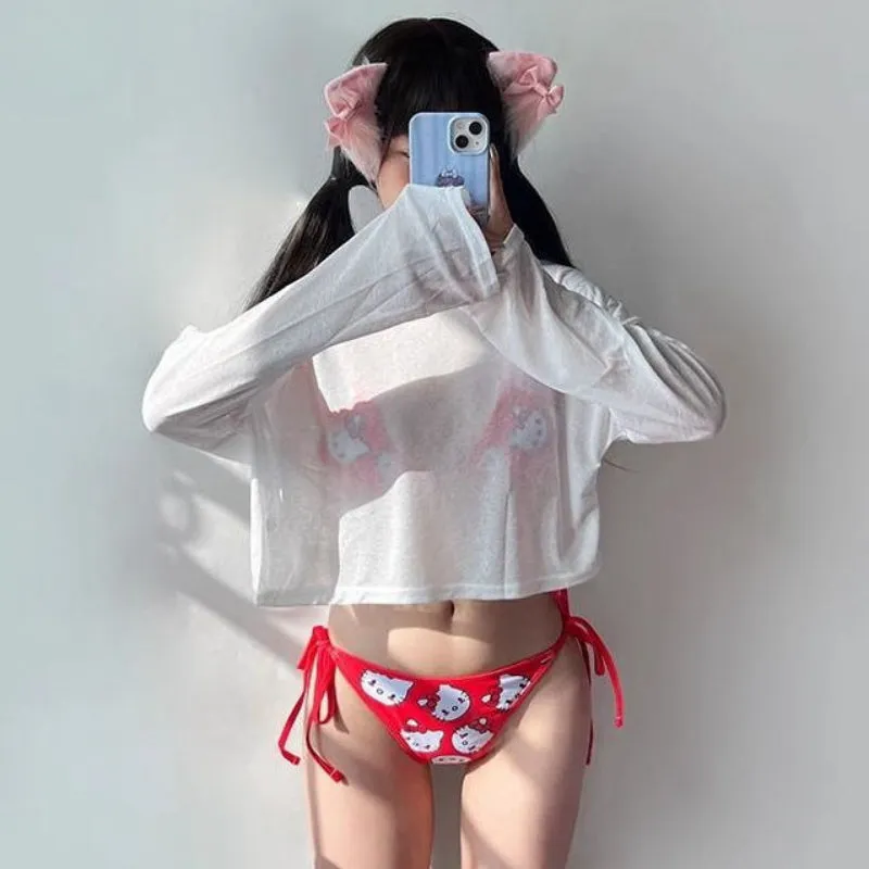 Red Kitty Bikini KI457