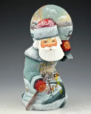 Scenic Traveller Russian Santa with Landscapes