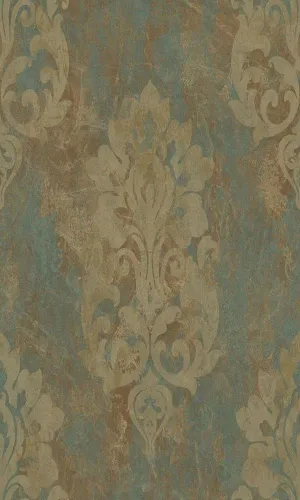 Titanium Weathered Large Damask RM41204