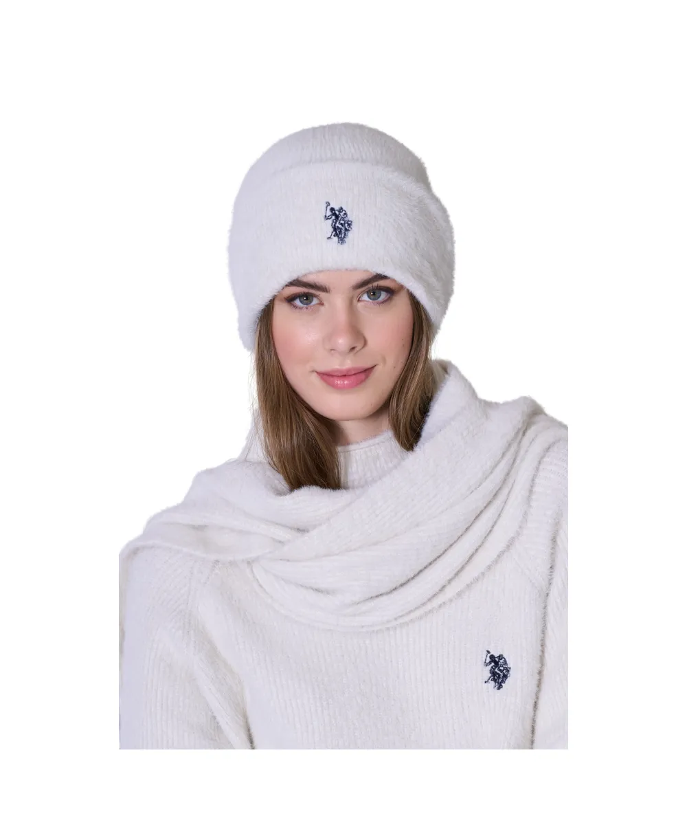 US POLO WOMEN SOFT WOOL HAT