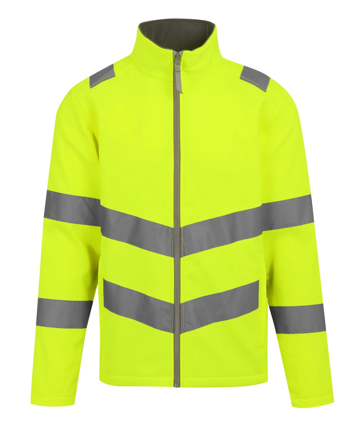Yellow - Hi-vis Pro contract Ablaze 2-layer softshell