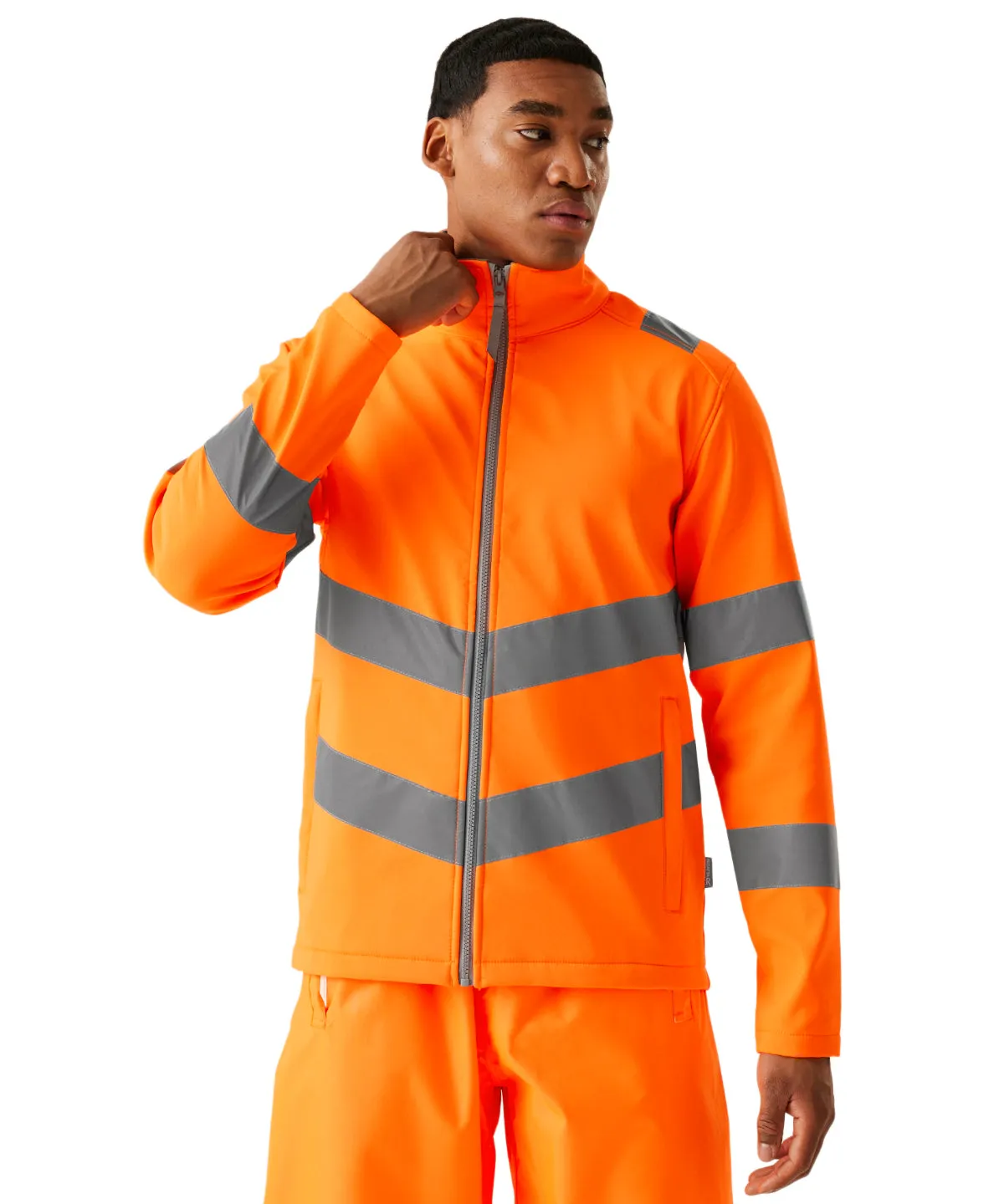 Yellow - Hi-vis Pro contract Ablaze 2-layer softshell